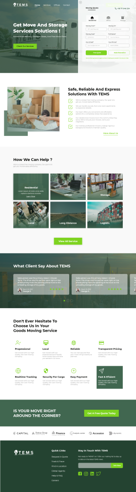 Web Design entry 2689251 submitted by hendris10