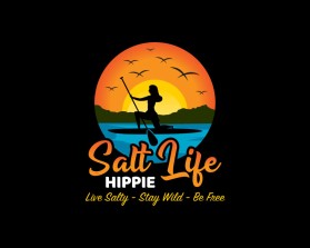 Logo Design Entry 2517066 submitted by rebelsdesign to the contest for Salt Life Hippie run by lreyes0427