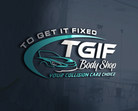 Logo Design entry 2650852 submitted by walnzo to the Logo Design for TGIF Body Shop run by Curious1!