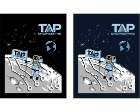 T-Shirt Design Entry 2668270 submitted by Jagad Langitan to the contest for TAP Engineering run by kevinrose17