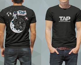 T-Shirt Design entry 2592684 submitted by exvy to the T-Shirt Design for TAP Engineering run by kevinrose17