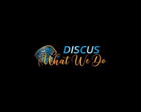 Logo Design entry 2409529 submitted by dignr07 to the Logo Design for Discus What We Do run by DiscusWhatWeDo