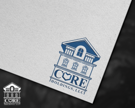 Logo Design entry 2410728 submitted by freelancerrony to the Logo Design for Charter Oak Real Estate Holdings, LLC likely doing business as CORE Holdings, LLC run by DeltaHealthStrategy