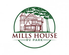 Logo Design entry 2415917 submitted by dignr07 to the Logo Design for Mills House RV Park run by icemandan910