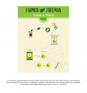 Brochure Design Entry 2489717 submitted by ENVIRON to the contest for Farmer Freeman run by farmerfreeman