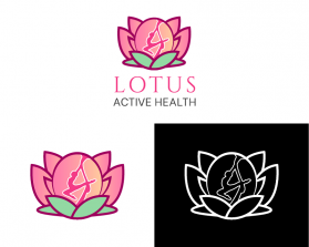 Logo Design Entry 2412568 submitted by YukiKuning to the contest for Lotus Active Health run by vesna555