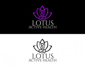 Logo Design Entry 2412613 submitted by Diarga01 to the contest for Lotus Active Health run by vesna555
