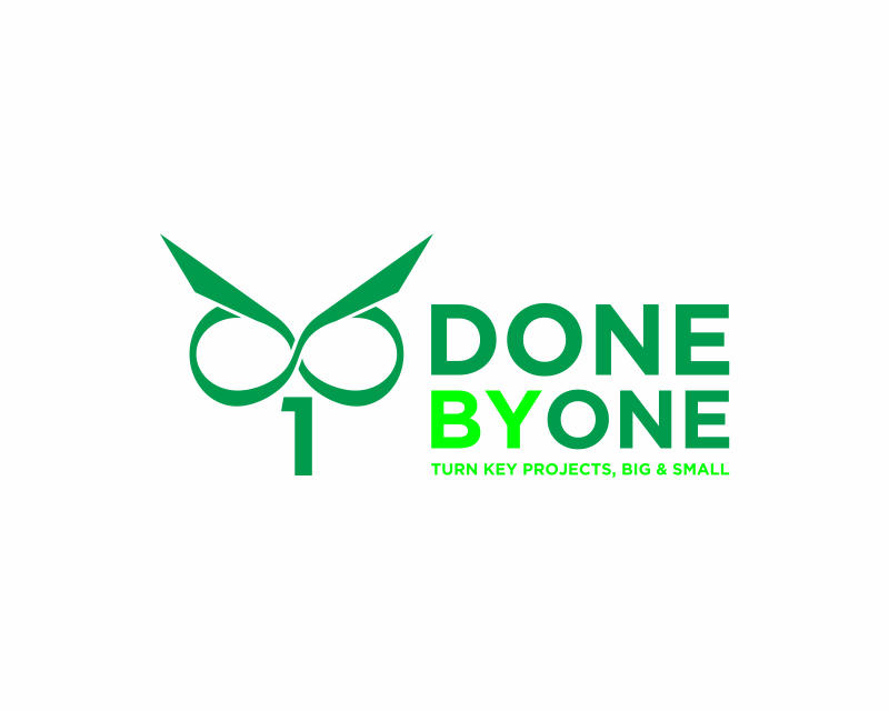 Logo Design entry 2412513 submitted by pepep to the Logo Design for DONE by ONE    donebyone.ca run by jasonfimrite