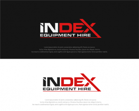 Logo Design entry 2413898 submitted by dhanny09 to the Logo Design for Index Equipment Hire run by Indexequipmenthire