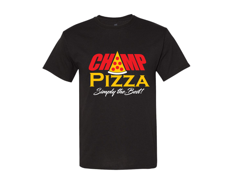 T-Shirt Design entry 2414181 submitted by joegdesign to the T-Shirt Design for Champ Pizza run by tysonc22