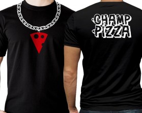 T-Shirt Design Entry 2492263 submitted by Raymond to the contest for Champ Pizza run by tysonc22