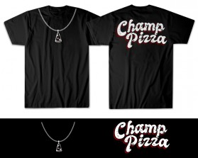 T-Shirt Design entry 2416676 submitted by dragandjb to the T-Shirt Design for Champ Pizza run by tysonc22