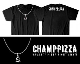 T-Shirt Design Entry 2498222 submitted by Armchtrm to the contest for Champ Pizza run by tysonc22