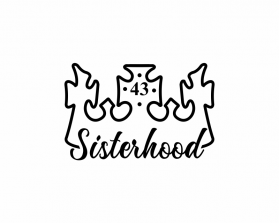 Logo Design entry 2416373 submitted by satiadi19 to the Logo Design for 43 Sisterhood run by lizcherry88