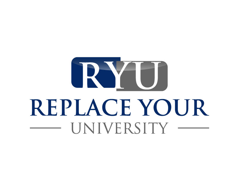 Logo Design entry 2417730 submitted by azka to the Logo Design for Replace Your University run by kenny@kasmedia.io
