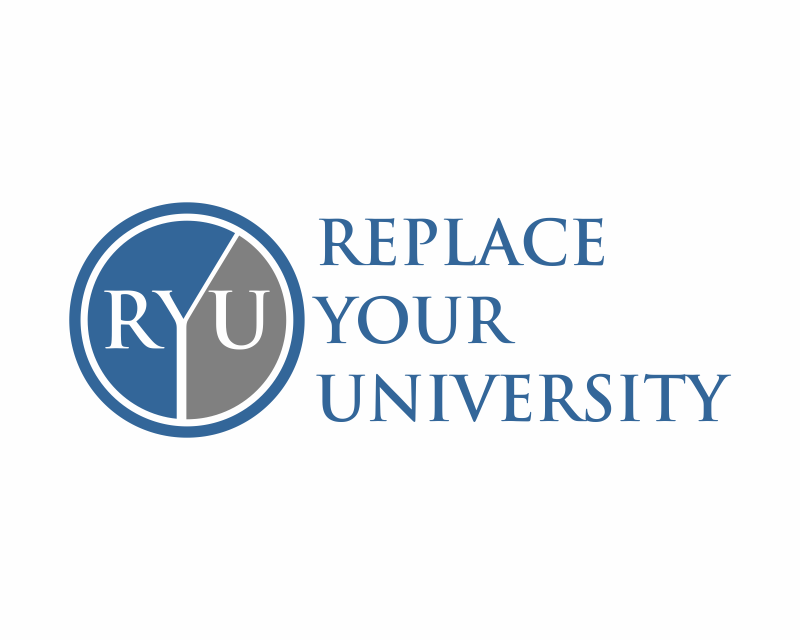 Logo Design entry 2417499 submitted by azka to the Logo Design for Replace Your University run by kenny@kasmedia.io