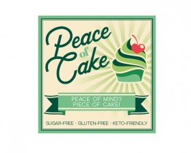 Another design by IDesign Place submitted to the Logo Design for Peace of Cake by CartesianJock