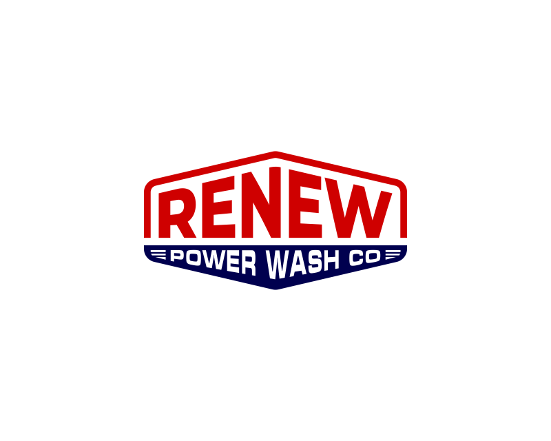 Logo Design entry 2426191 submitted by andsue to the Logo Design for RENEW Power Wash Company run by Hornermt