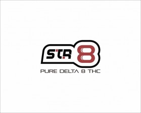Logo Design Entry 2431234 submitted by papacay to the contest for Str8 Delta8 run by Valheru75