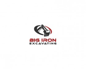 Logo Design entry 2426352 submitted by andsue to the Logo Design for Big Iron Excavating run by EvanBuechley