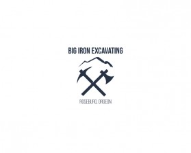 Logo Design Entry 2426377 submitted by Mirza to the contest for Big Iron Excavating run by EvanBuechley