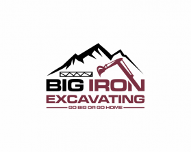 Logo Design entry 2425072 submitted by andsue to the Logo Design for Big Iron Excavating run by EvanBuechley