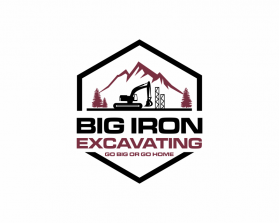 Logo Design entry 2425066 submitted by andsue to the Logo Design for Big Iron Excavating run by EvanBuechley