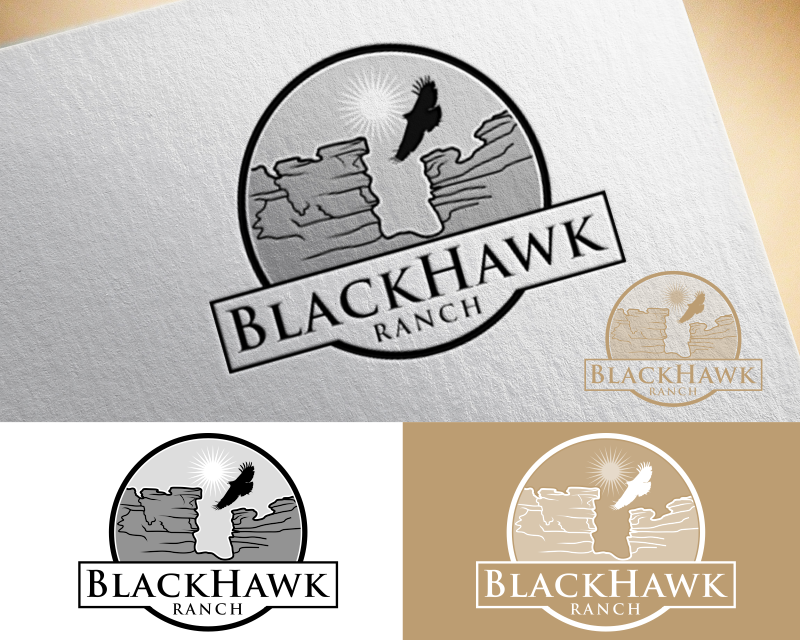 Logo Design entry 2430463 submitted by sella to the Logo Design for BlackHawk Ranch run by rgraham