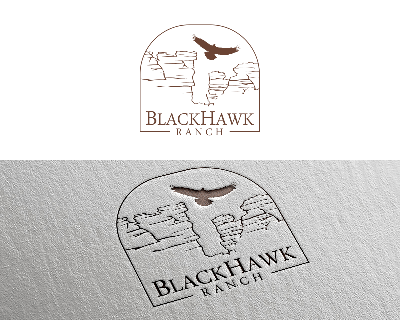 Logo Design entry 2430463 submitted by SATRI to the Logo Design for BlackHawk Ranch run by rgraham
