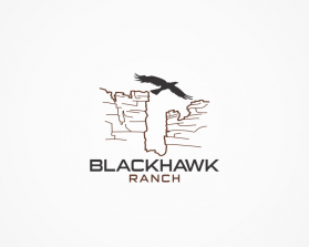Logo Design Entry 2427107 submitted by mascipenk to the contest for BlackHawk Ranch run by rgraham