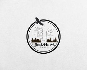 Logo Design Entry 2427142 submitted by Baghusmaulana to the contest for BlackHawk Ranch run by rgraham
