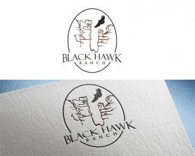 Logo Design entry 2427488 submitted by Baghusmaulana to the Logo Design for BlackHawk Ranch run by rgraham