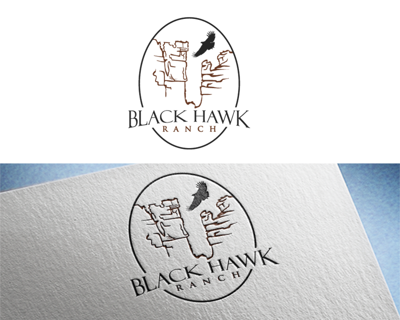 Logo Design entry 2427488 submitted by hwchin to the Logo Design for BlackHawk Ranch run by rgraham