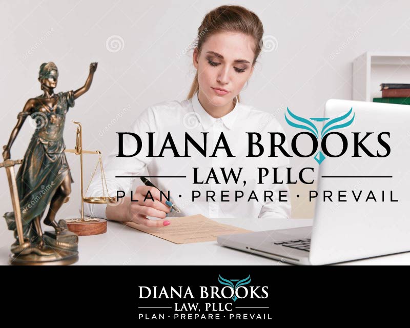 Logo Design entry 2428963 submitted by ptftts to the Logo Design for Diana Brooks Law, PLLC run by dkbrooks