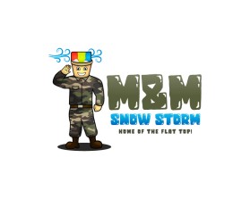 Logo Design Entry 2438154 submitted by SplashBucket to the contest for M & M snow storm run by Amadoraida@yahoo.com 