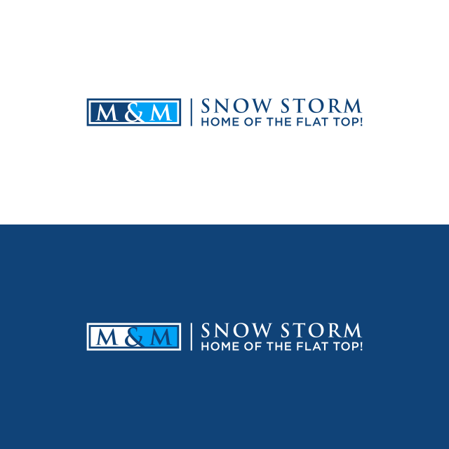Logo Design entry 2430029 submitted by hwchin to the Logo Design for M & M snow storm run by Amadoraida@yahoo.com 