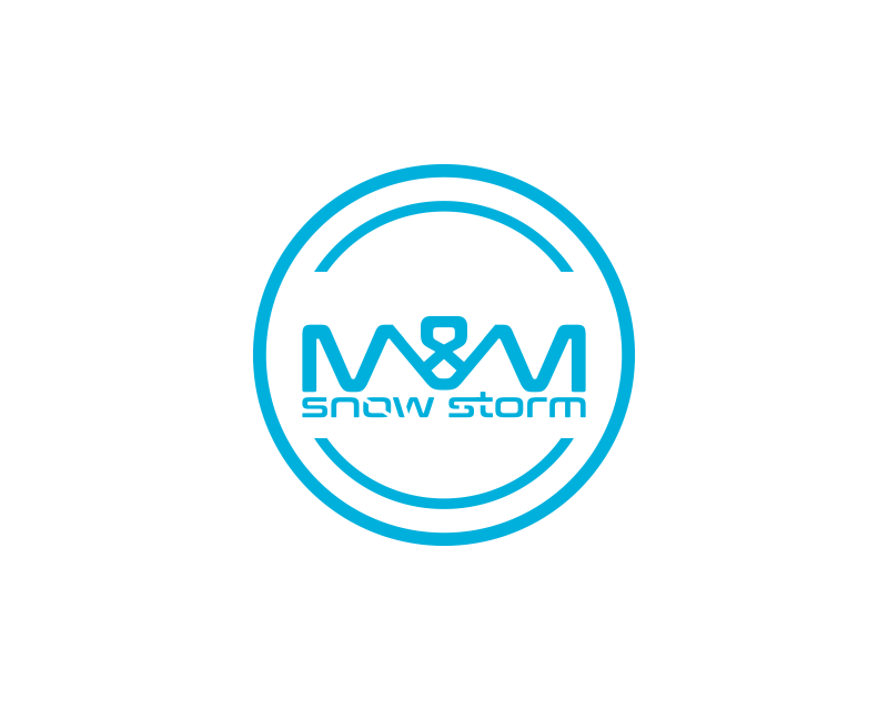 Logo Design entry 2430097 submitted by hwchin to the Logo Design for M & M snow storm run by Amadoraida@yahoo.com 