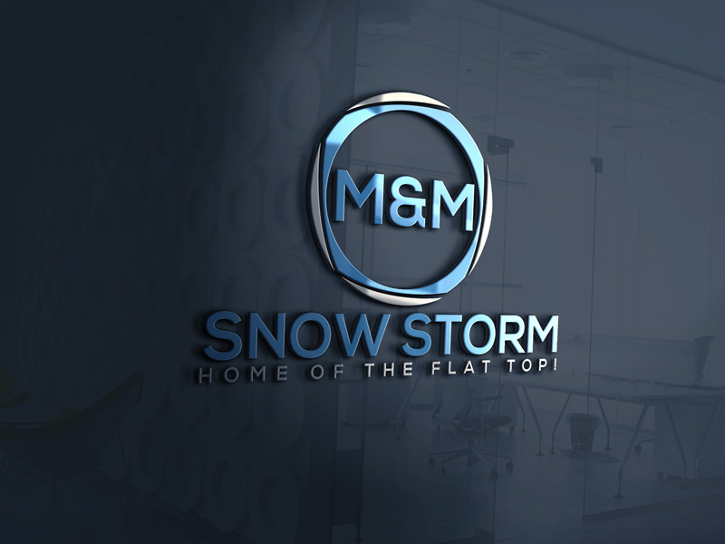 Logo Design entry 2430294 submitted by hwchin to the Logo Design for M & M snow storm run by Amadoraida@yahoo.com 