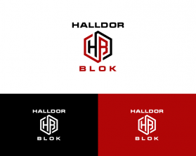 Logo Design entry 2431169 submitted by Expinosa to the Logo Design for Halldor BLOK run by BigRedOx1