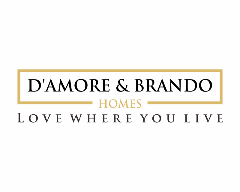 Logo Design entry 2437185 submitted by gembelengan to the Logo Design for D'Amore & Brando Team run by Dino@BrandoHomes 