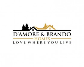 Logo Design entry 2431243 submitted by Maulana85 to the Logo Design for D'Amore & Brando Team run by Dino@BrandoHomes 