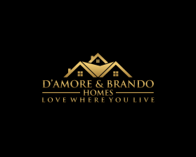 Logo Design Entry 2435034 submitted by Expinosa to the contest for D'Amore & Brando Team run by Dino@BrandoHomes 