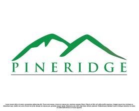 Logo Design Entry 2445066 submitted by aka_ama to the contest for Pine Ridge run by eschollard