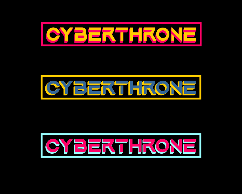 Logo Design entry 2441960 submitted by LizardSY to the Logo Design for CyberThrone run by Ermino