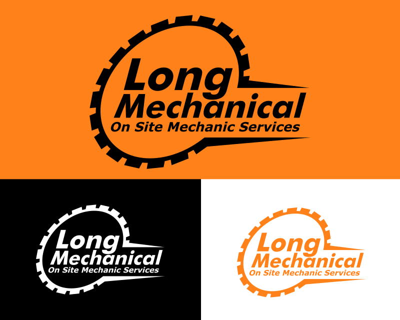 Logo Design entry 2451454 submitted by Kang okim to the Logo Design for Long Mechanical run by longmechanical