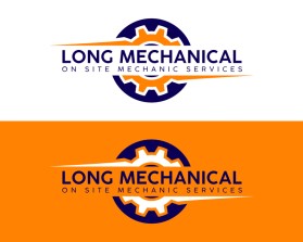 Logo Design Entry 2452355 submitted by rebelsdesign to the contest for Long Mechanical run by longmechanical