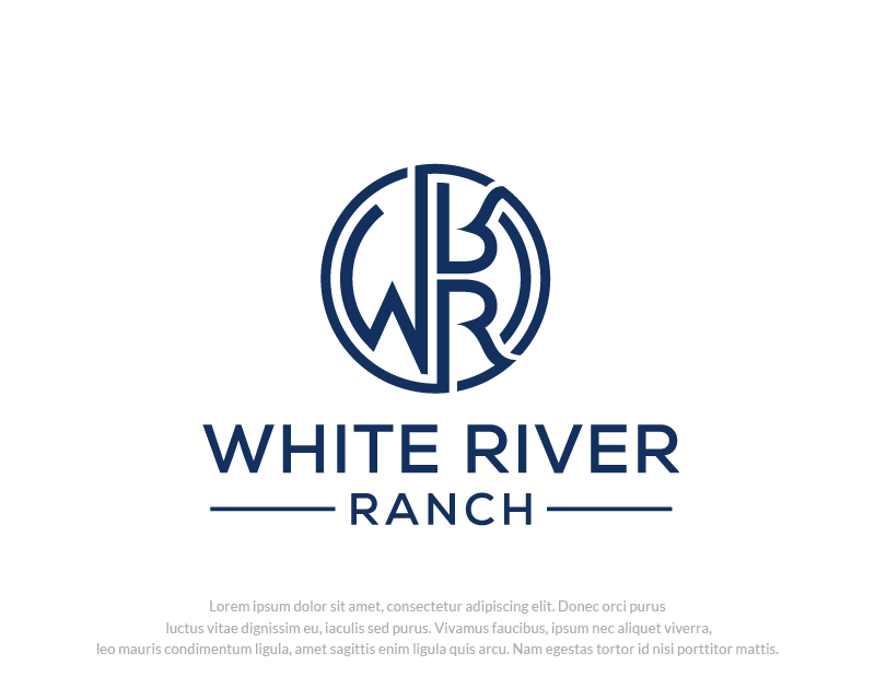 Logo Design entry 2443710 submitted by dhanny09 to the Logo Design for White River Ranch run by lizsumner