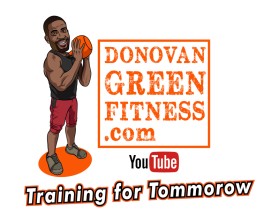 Logo Design Entry 2448766 submitted by exvy to the contest for Donovan Green Fitness.com run by dlswings