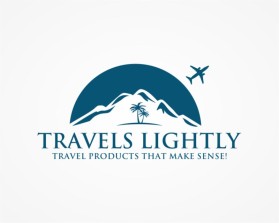 Logo Design entry 2445192 submitted by terbang to the Logo Design for Travels Lightly run by travelslightly
