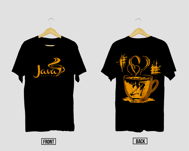T-Shirt Design entry 2455465 submitted by Cuthy_Tayee to the T-Shirt Design for Java Station run by giannadante